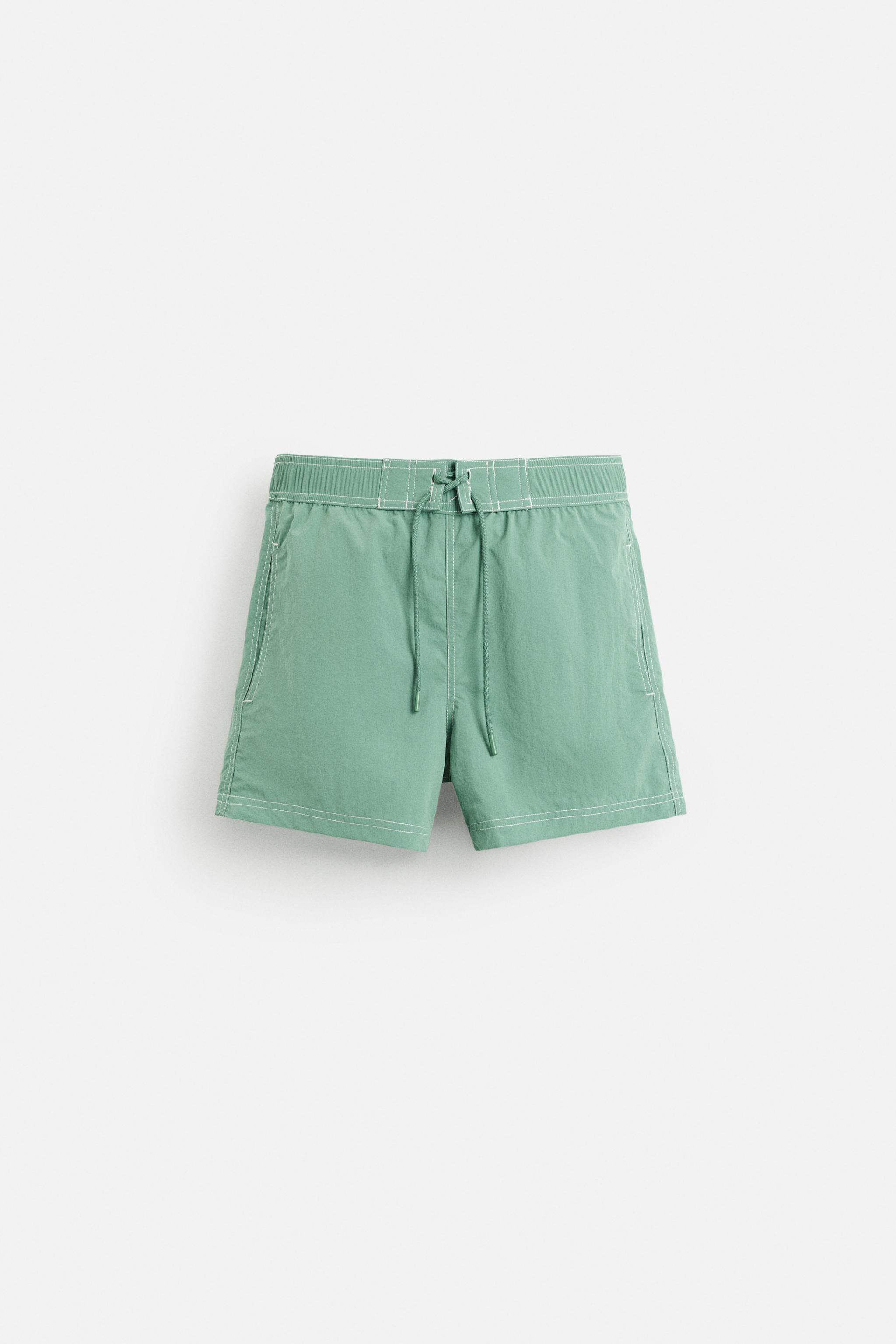 MAILLOT DE BAIN MOYEN DÉLAVÉ CONTRASTE