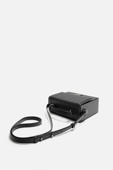 BOX CROSSBODY BAG - Black by Zara - Image 1