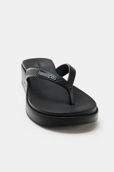 SANDALES COMPENSÉES HAVAIANAS ® x ZARA - Noir de Zara - Image 3