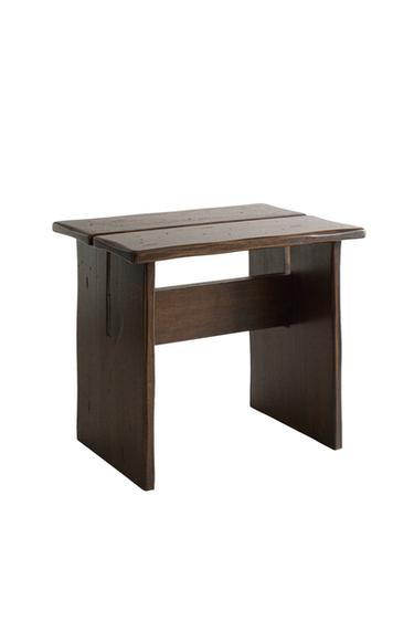 TAVOLINO IN LEGNO DI MANGO - Marrone di Zara