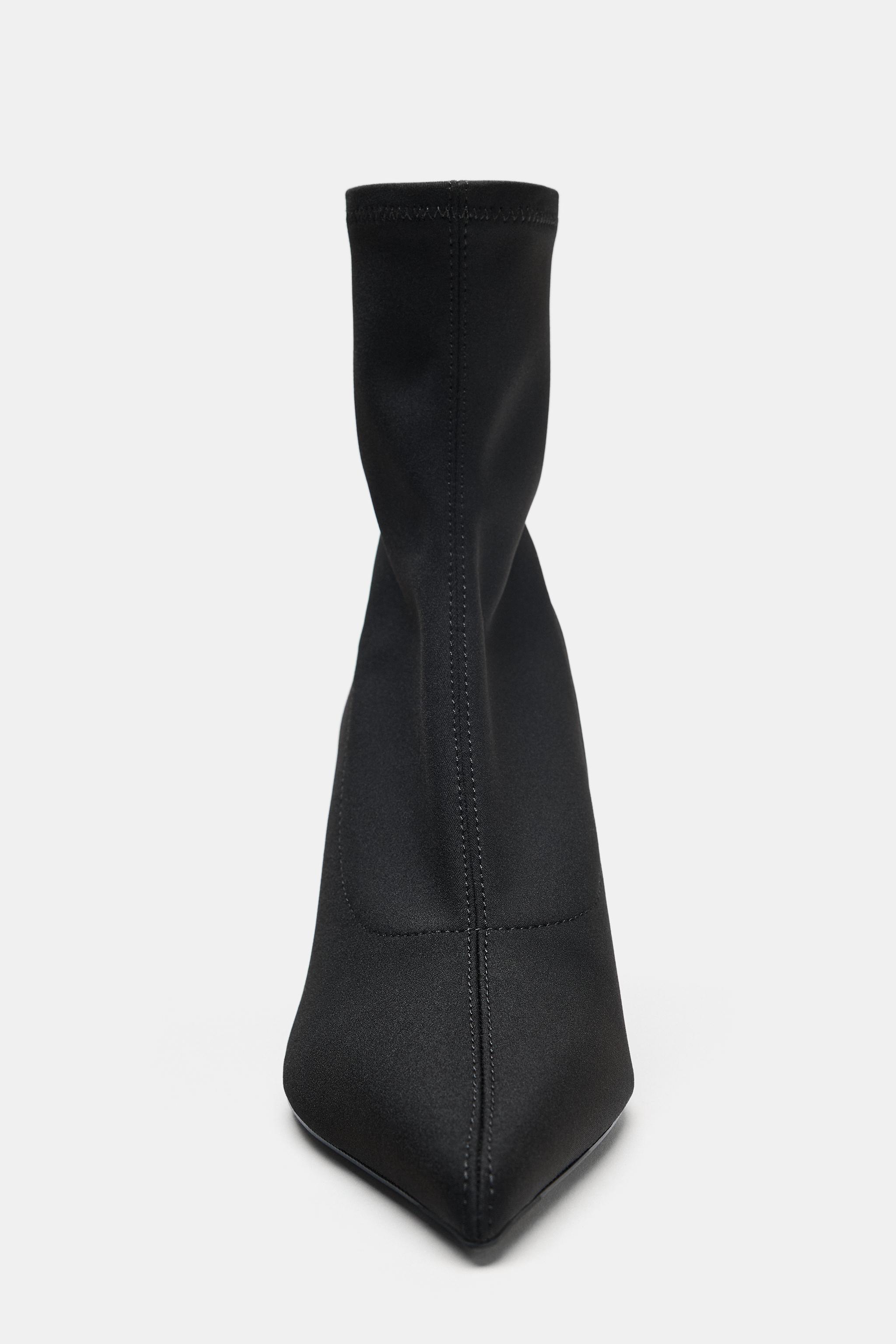 Женские ботинки Zara HEELED BOOTIE BOOTIES — фото 6
