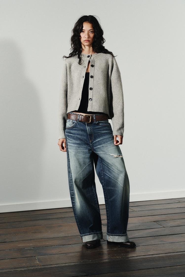 CHAQUETA PUNTO SOFT Gris vigoré ZARA España