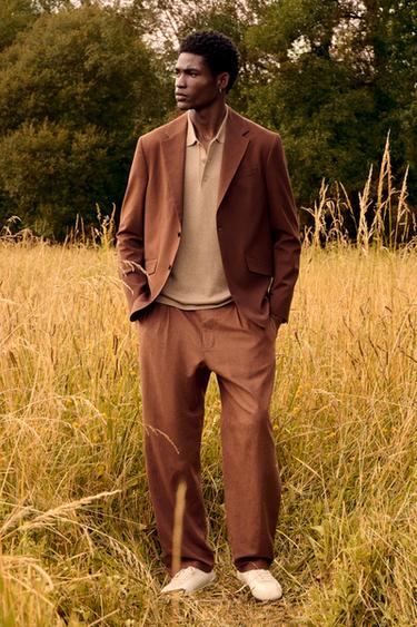 Zara LOOK - Dark beige