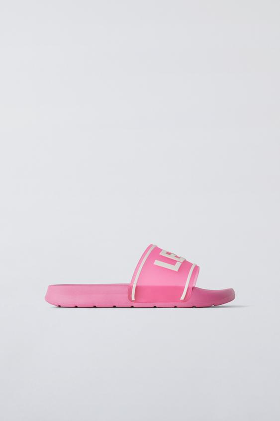 BATH SLIDES - Pink | ZARA Saudi Arabia