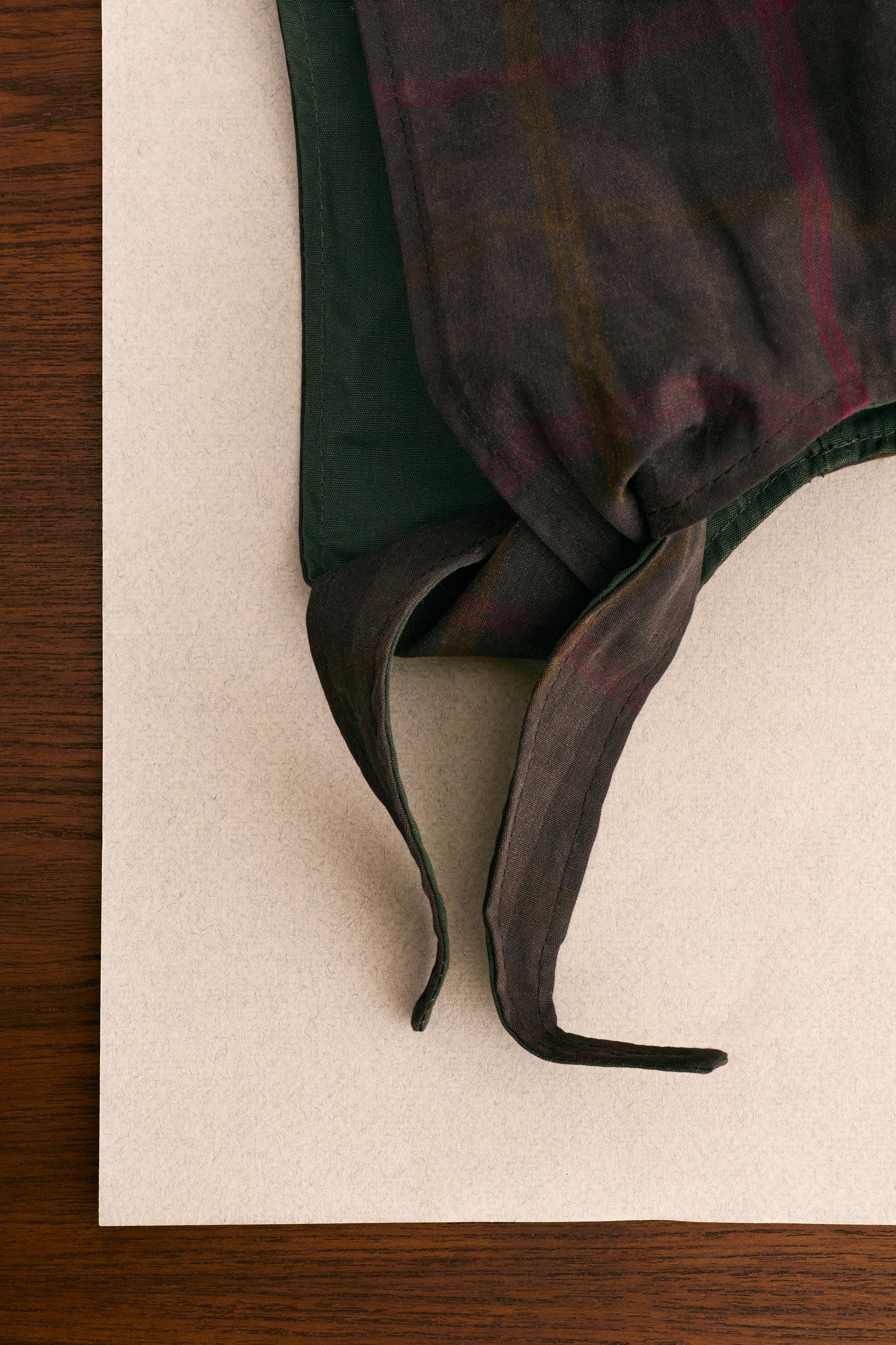 ZARA TIMELESS - CAPUCHE EN CIRÉE À CARREAUX