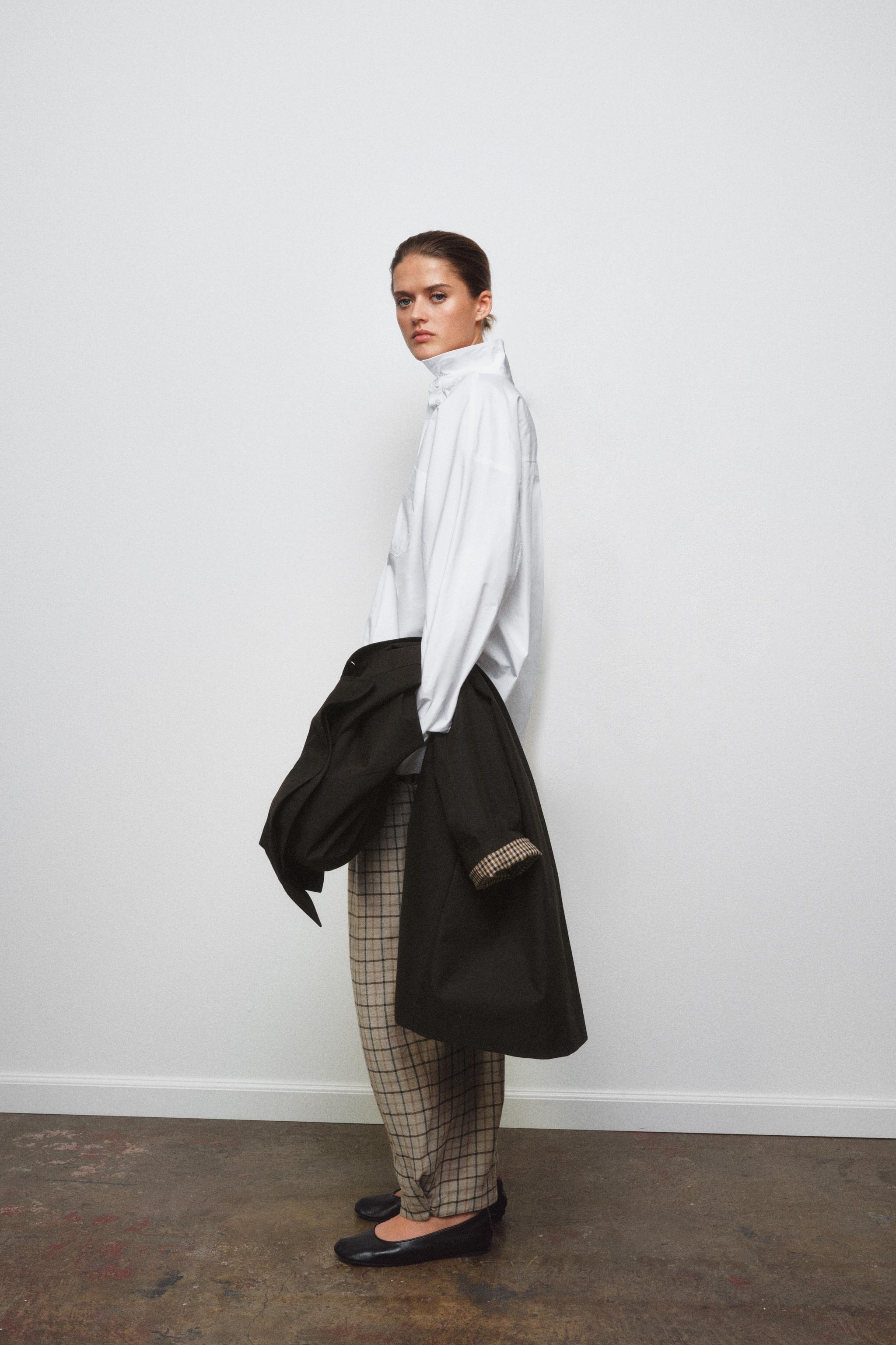 OVERSIZE TRENÇKOT ZW COLLECTION - Görsel 3