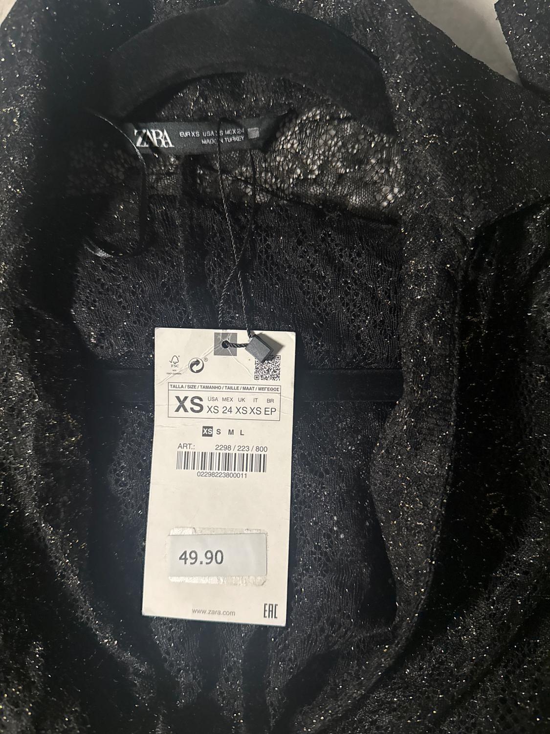 GOLD BUTTON LACE SHIRT - Image 4