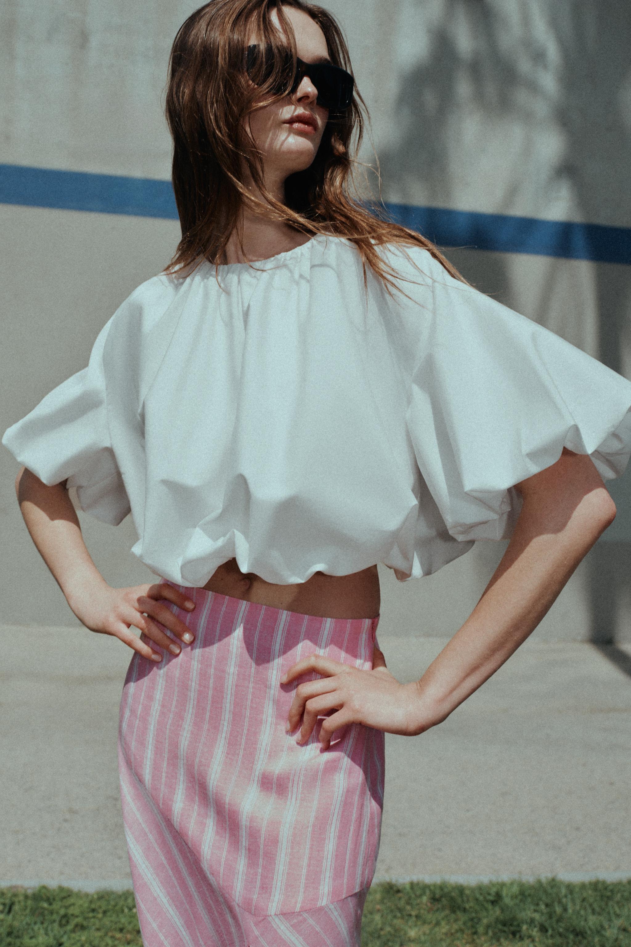 クロップ丈トップス – レディース | ZARA 日本