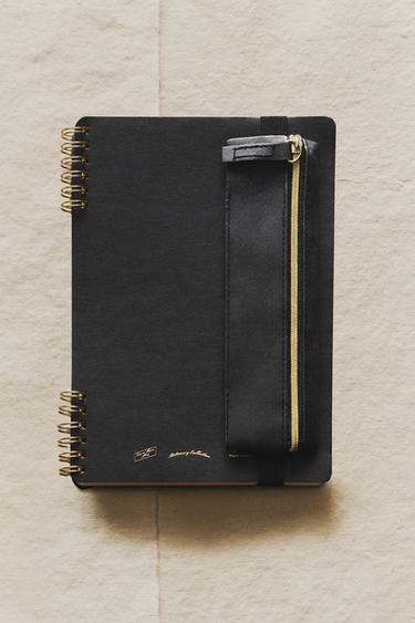 A5 NOTEBOOK CASE - Black by Zara - Image 6