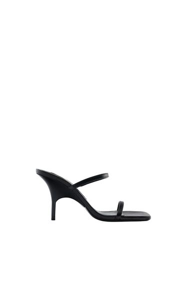 MINIMALIST HIGH HEELED SANDALS