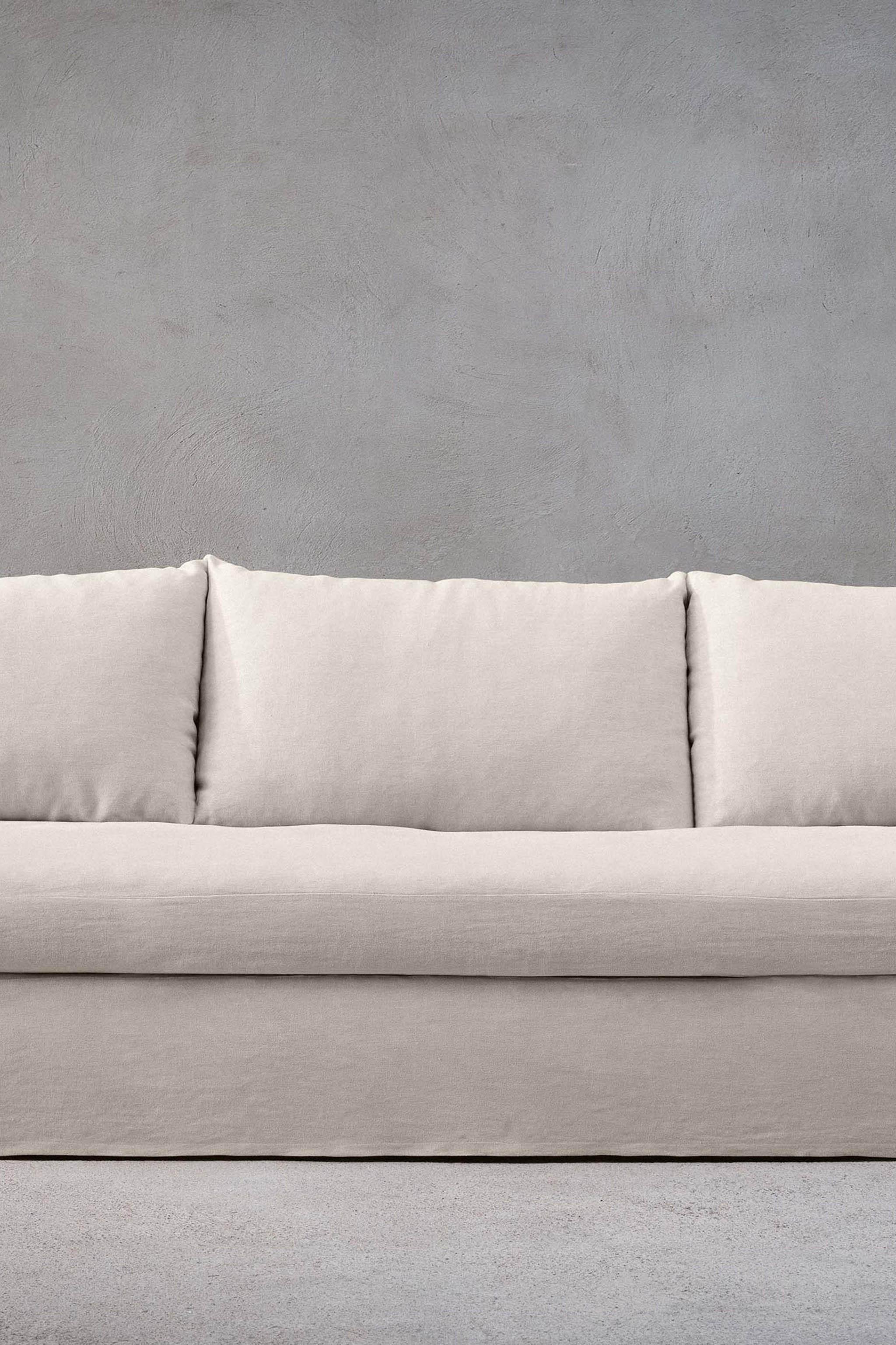 SOFA 01 COTTON COVER — Light beige