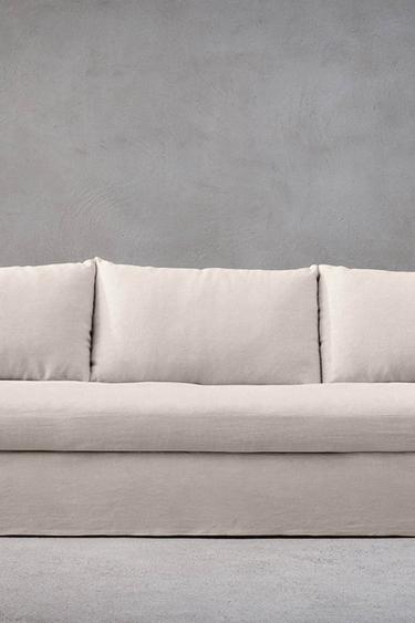 SOFA 01 COTTON COVER — Light beige 1