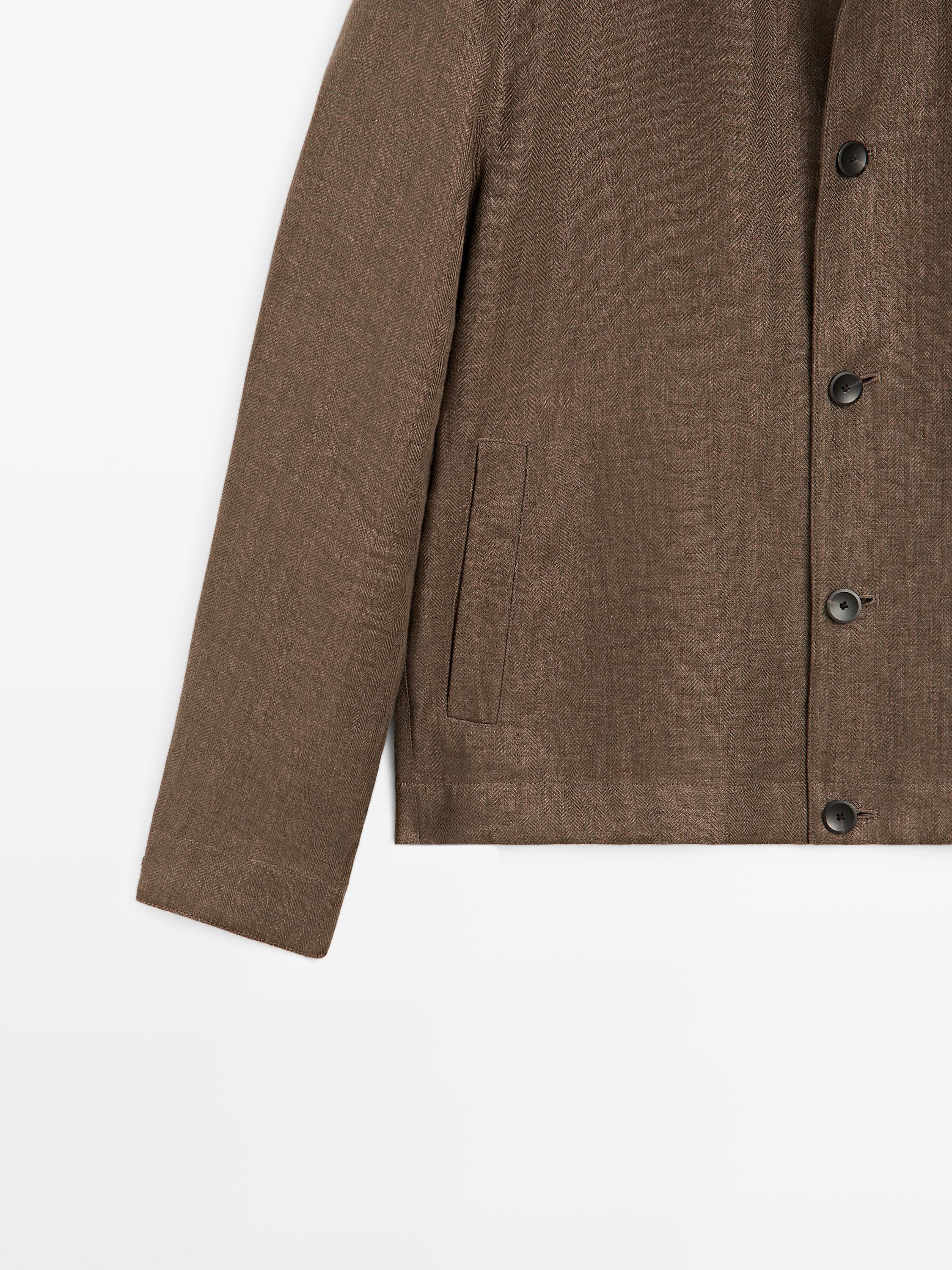 Blouson total look chevrons lin