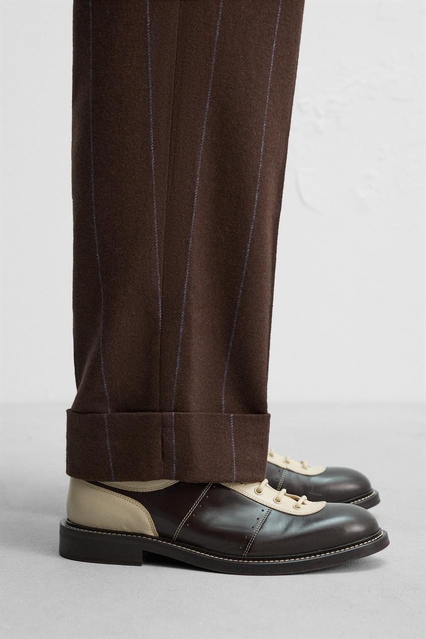 ZARA ザラ レザーシューズ X HARRY 旨く LAMBERT 27.0cm 