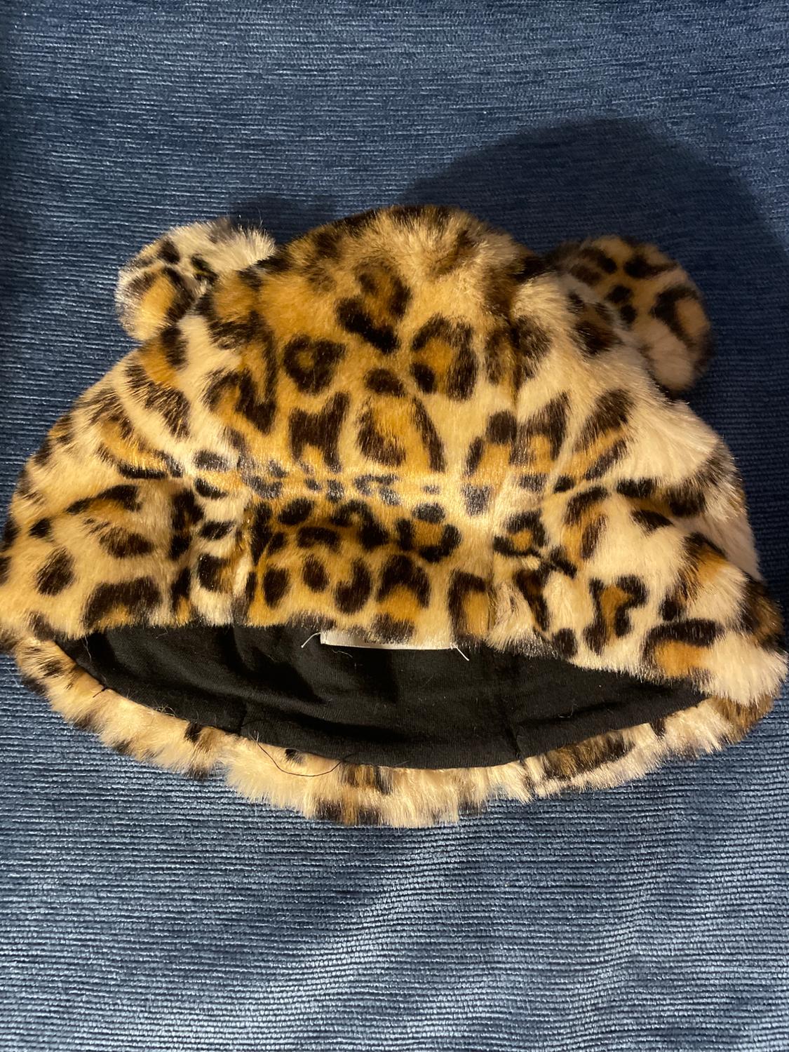 GORRO EFECTO PELO LEOPARDO CON OREJAS - Image 5