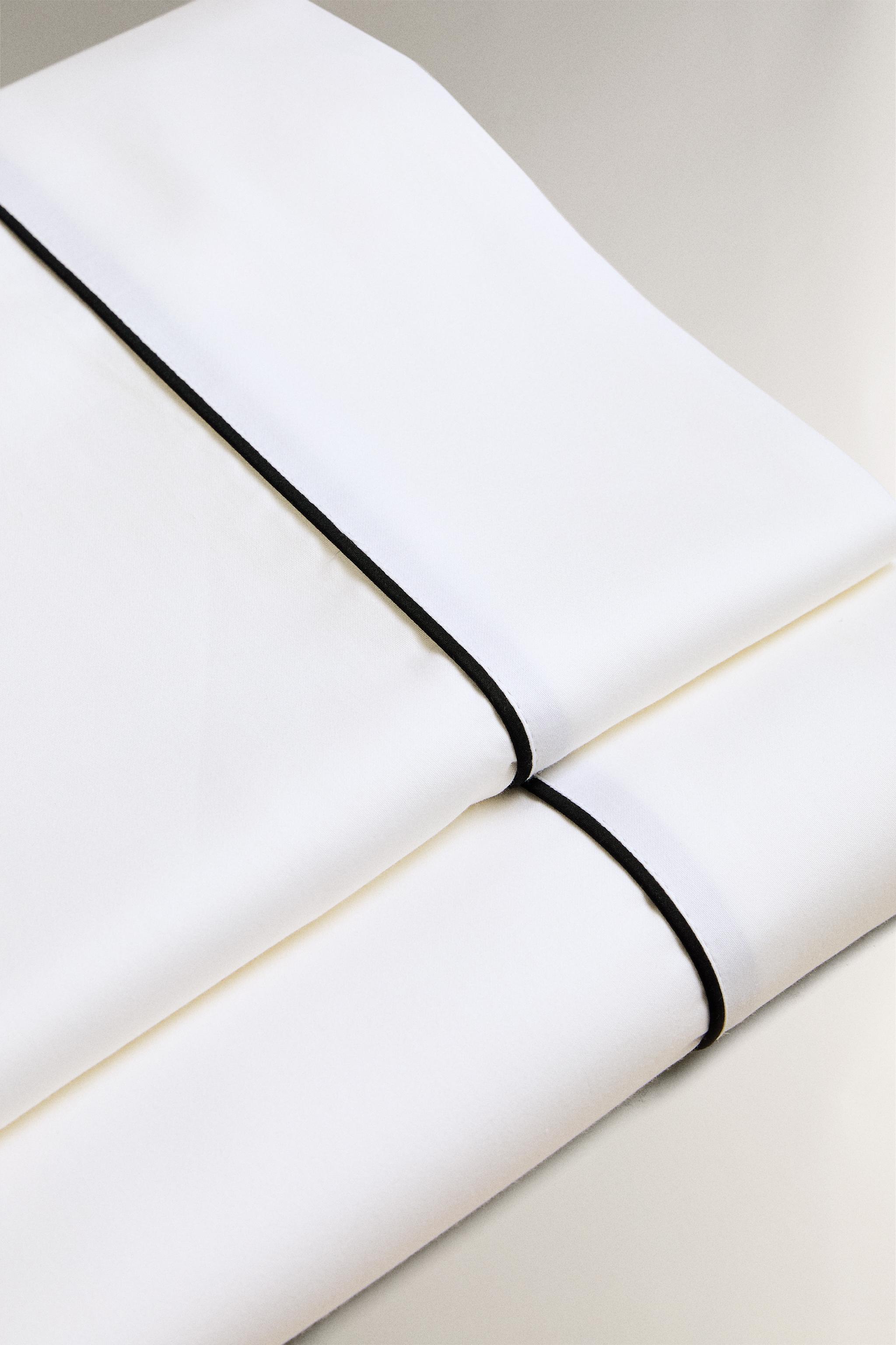 DRAP PLAT SATIN PASSEPOIL