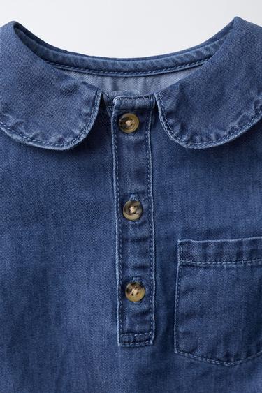 BODY EN DENIM - Bleu moyen de Zara - Image 2