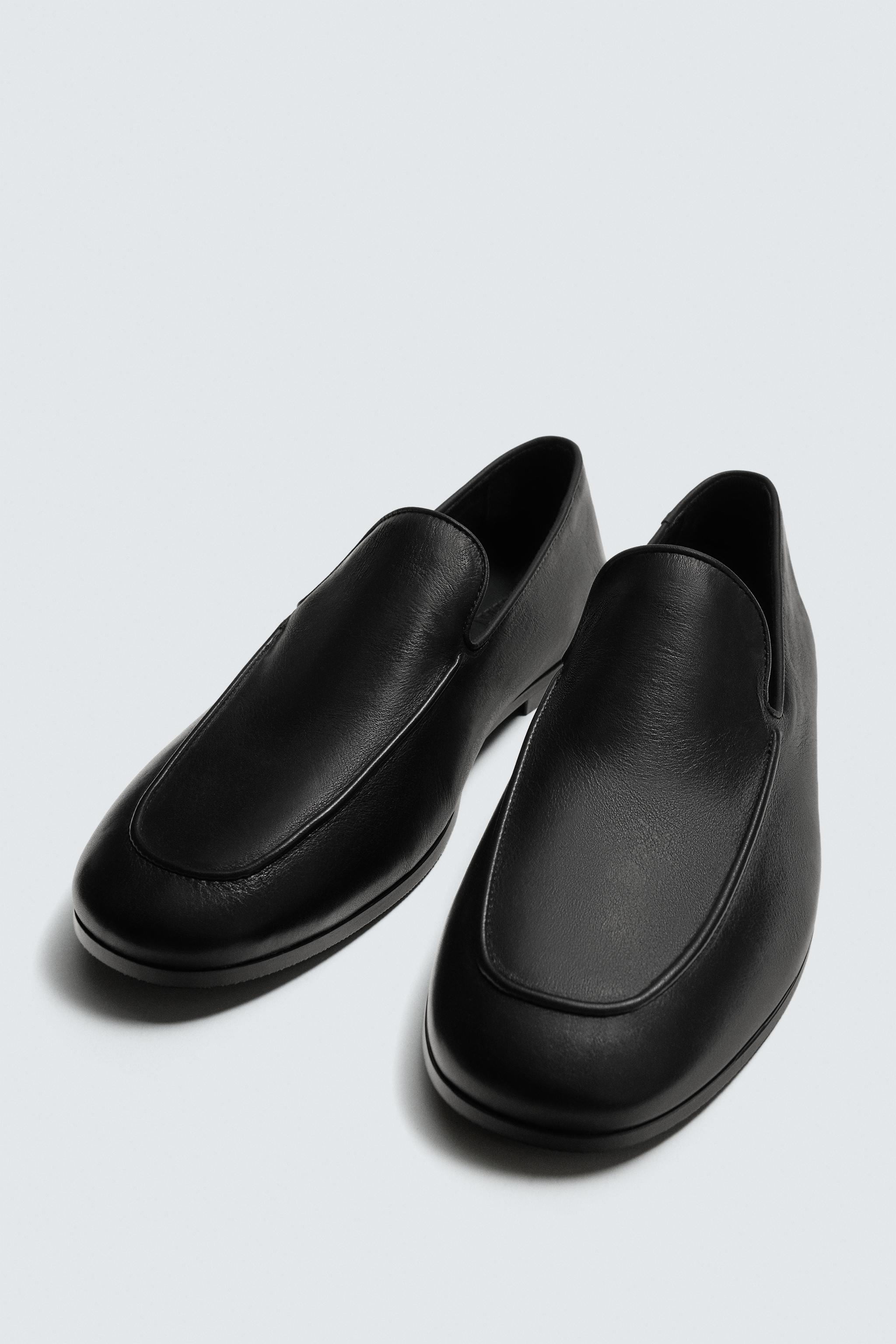 レザーローファー - ブラック | ZARA Japan / 日本