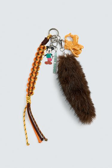 MÓC KHÓA NHIỀU CHARM PLUTO HARRY LAMBERT CHO ZARA X DISNEY - Màu nâu từ Zara