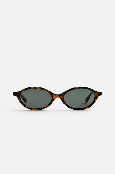 ROUND SUNGLASSES - Tortoiseshell by Zara