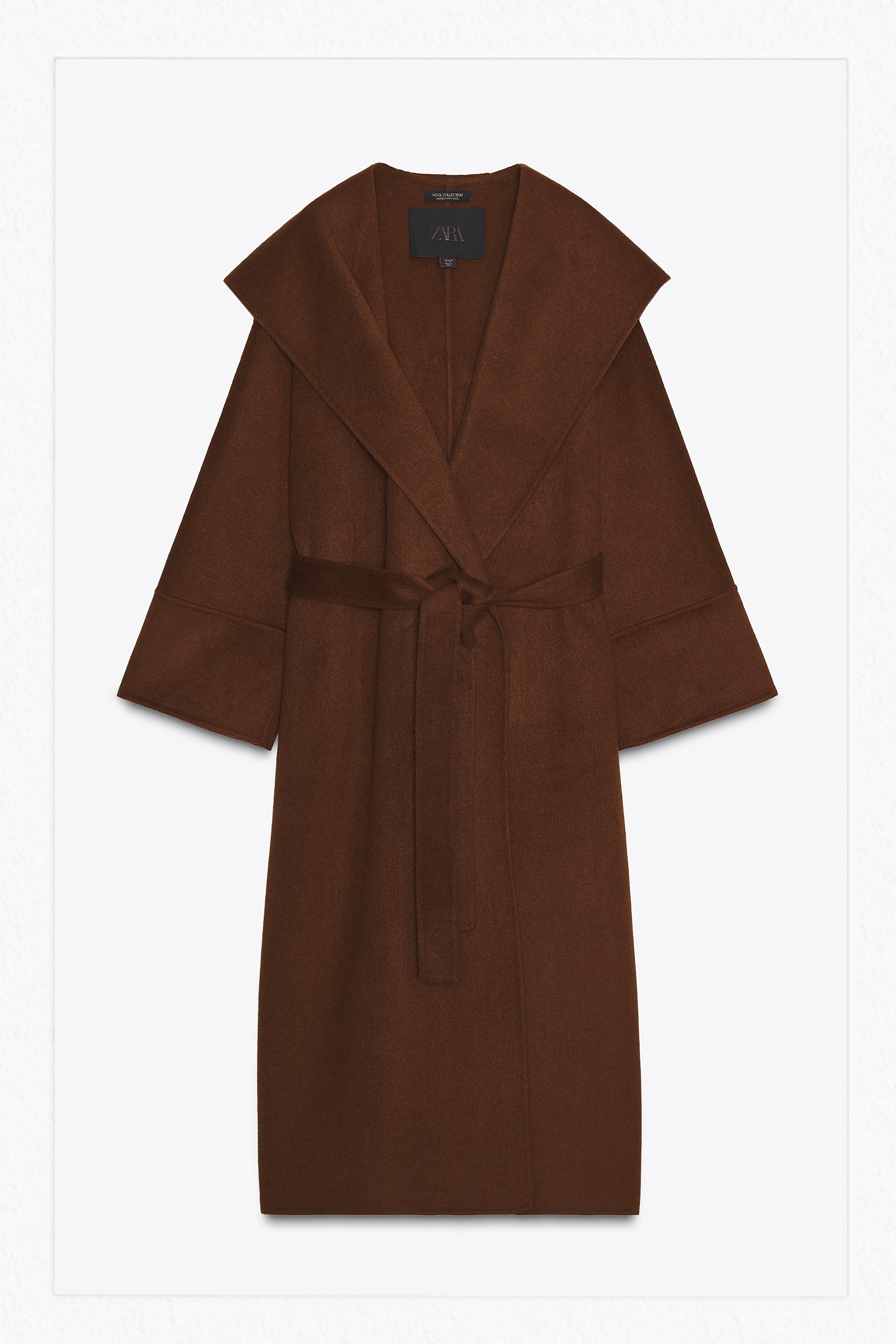 R 【ほぼ新品】ZARA ウールコート ZARA ZW COLLECTION ウール混紡コート S - メルカリ