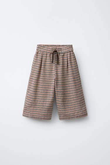 CHECK CULOTTES - Multicoloured by Zara - Image 0