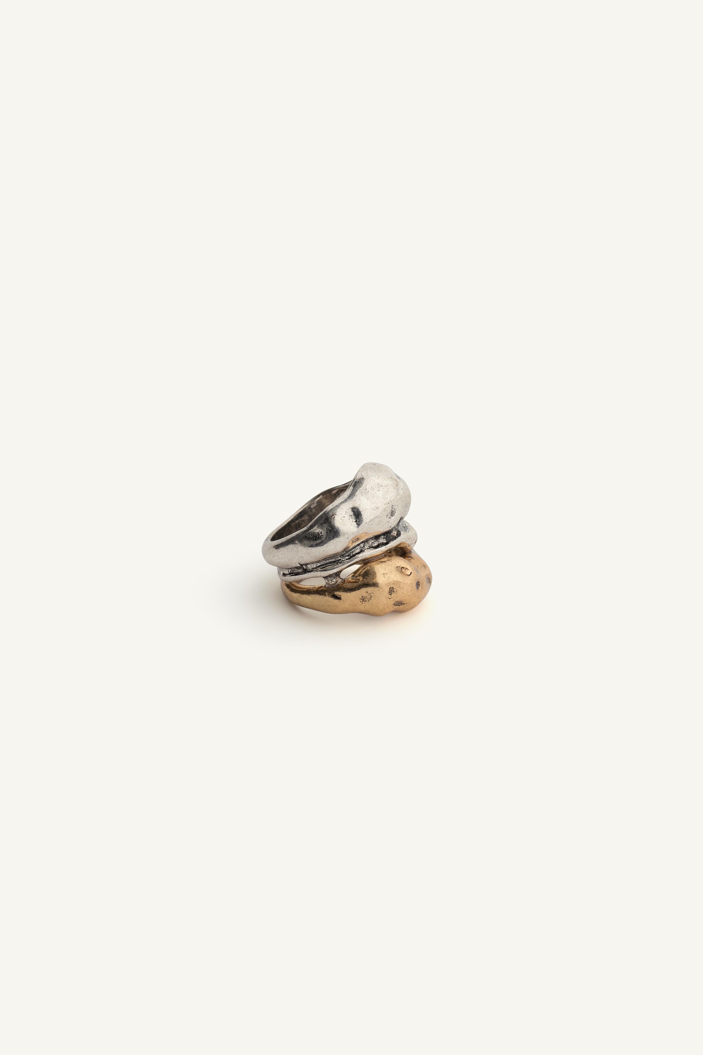 LIMITED EDITION PACK OF 3 COMBINED JEWEL RINGS