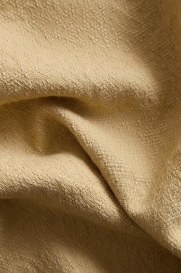 COUVRE-LIT JACQUARD TEXTURÉ - Beige de Zara - Image 3