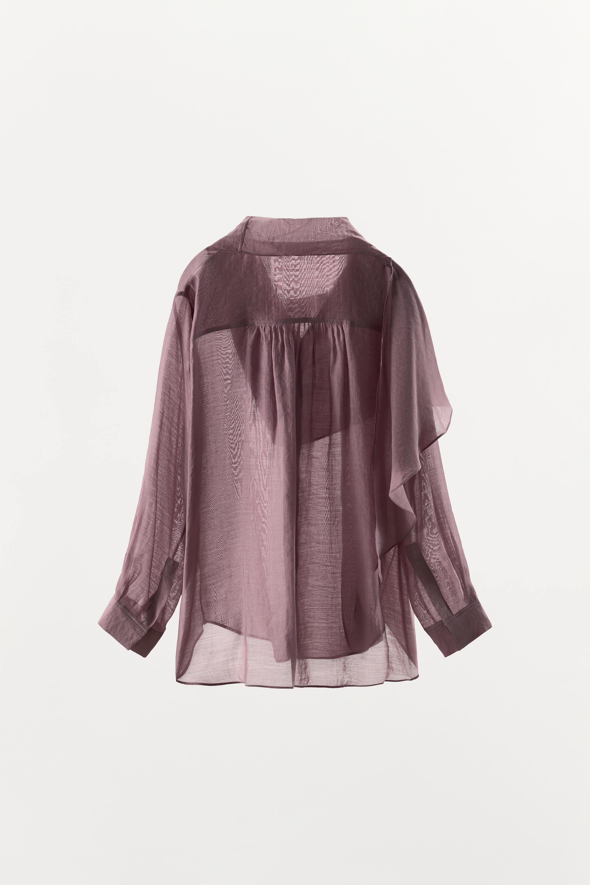 ZW COLLECTION HANDKERCHIEF SHIRT