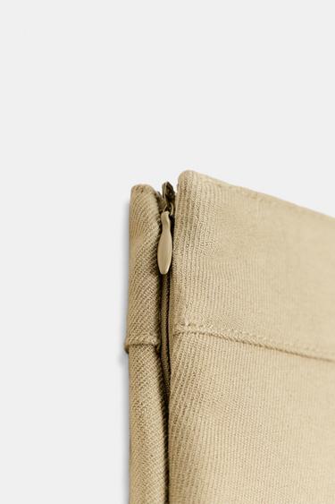 JUPE-PANTALON CARGO - Camel clair de Zara - Image 8