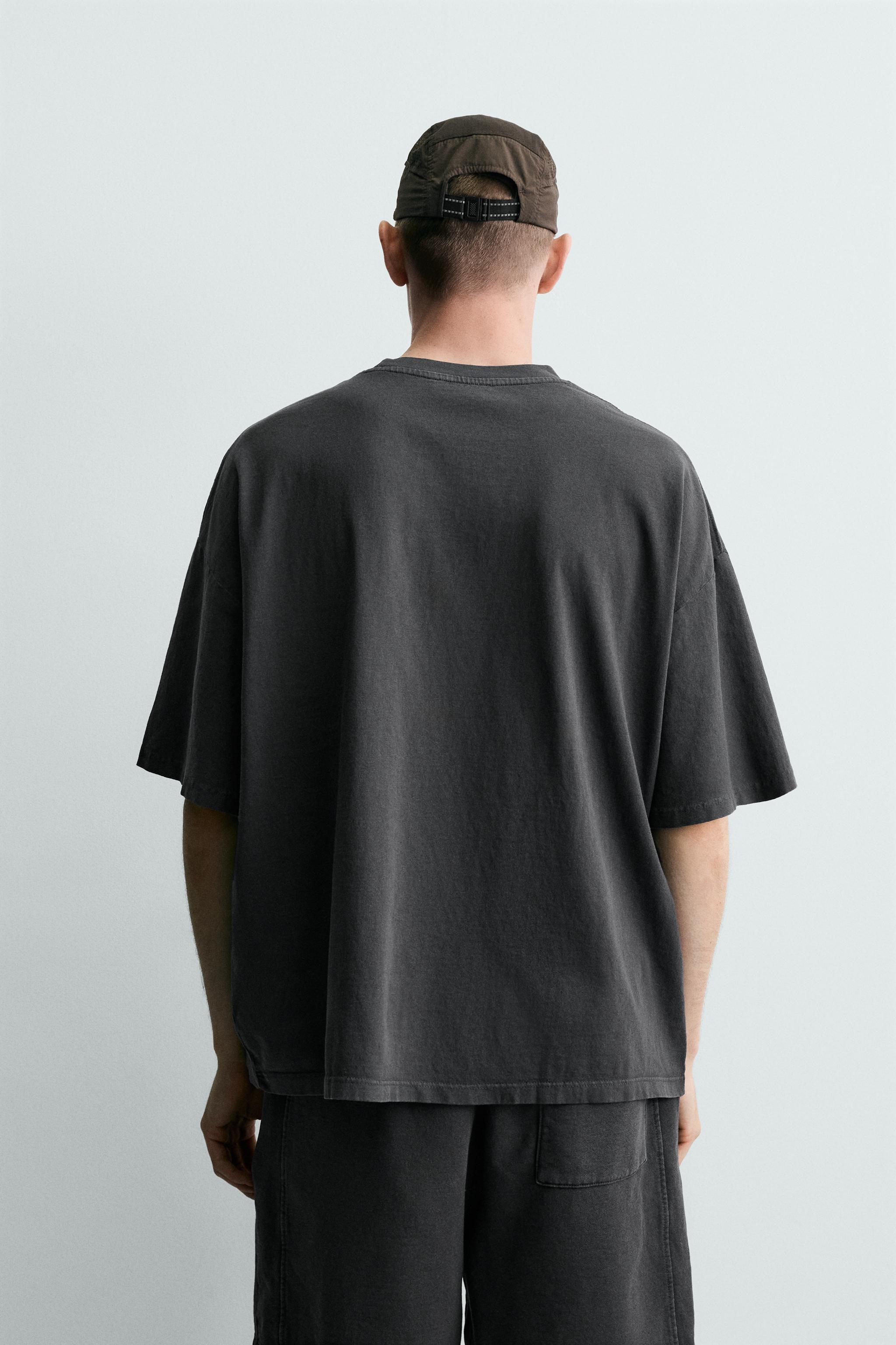 T-SHIRT BASIQUE LAVÉ