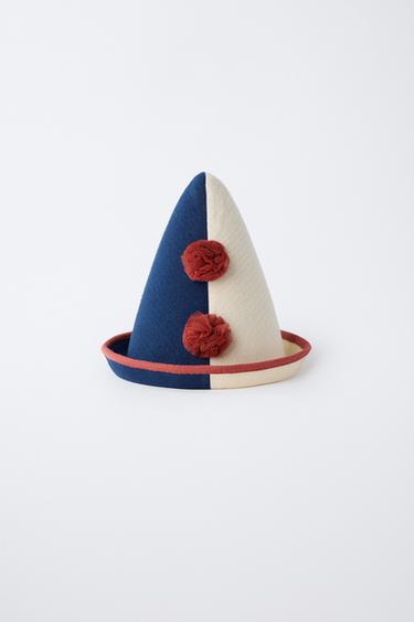 GORRO DISFRAZ PAYASO - Azul de Zara