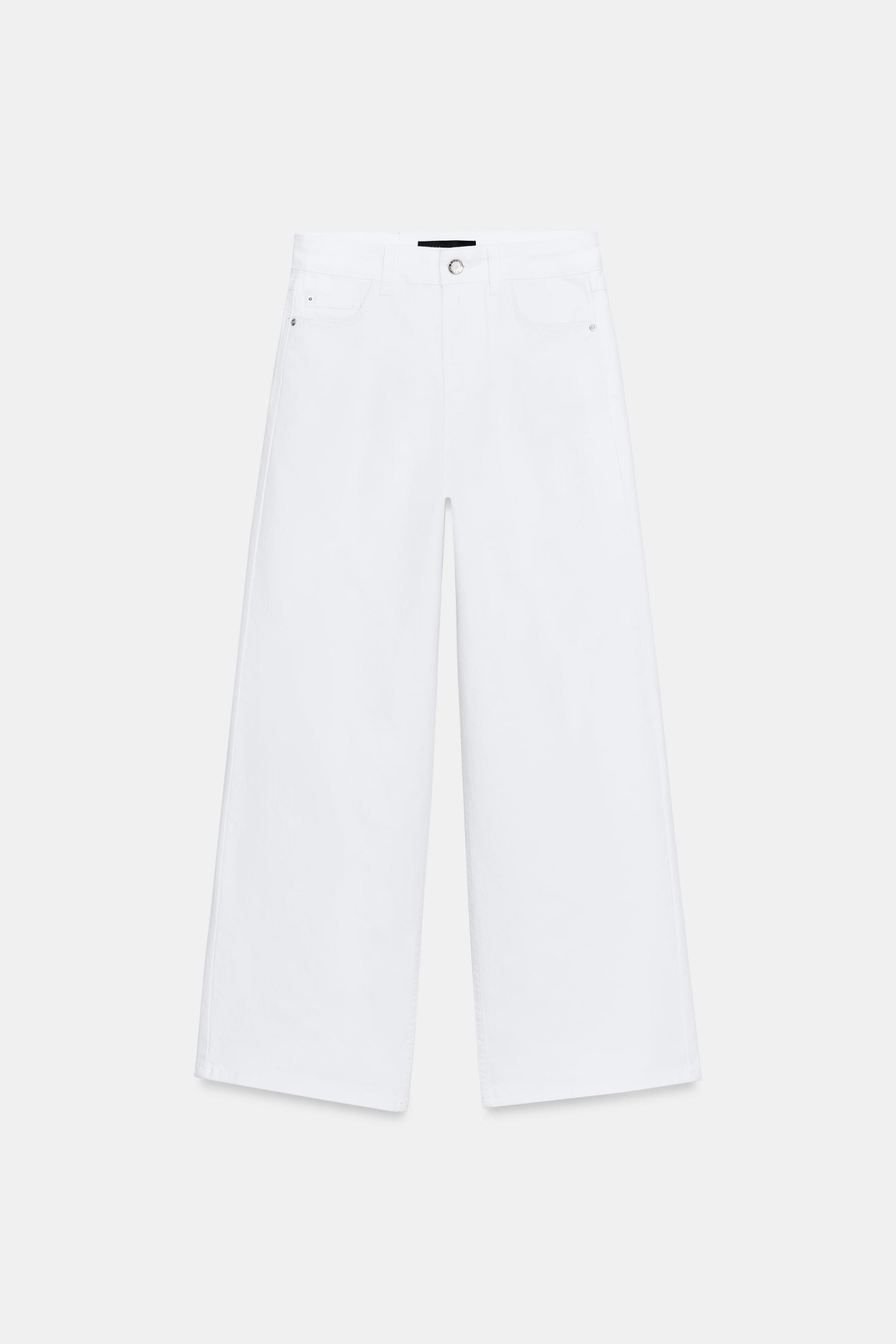 Zara Z1975 Culotte Yüksek Bel Comfort Jean görsel 8