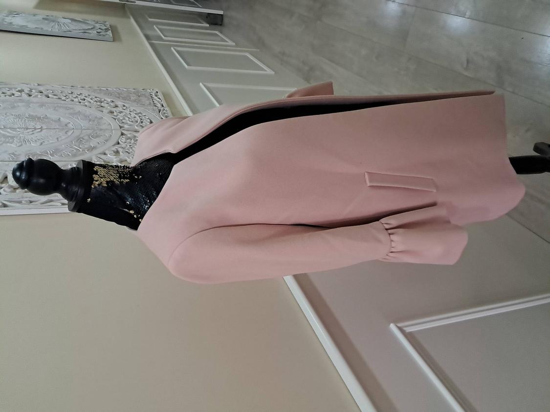 FRILLED SLEEVE COAT - Image 3