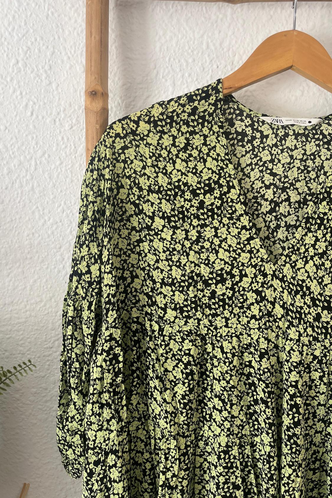 FLOWING PRINTED DRESS - Image 2