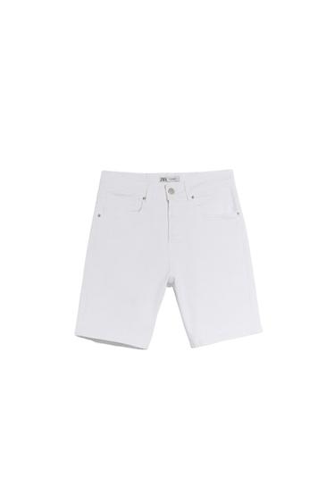 BASIC DENIM BERMUDA SHORTS