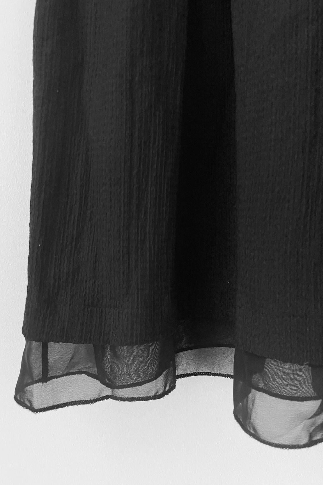 CONTRAST TULLE DRESS - Image 2