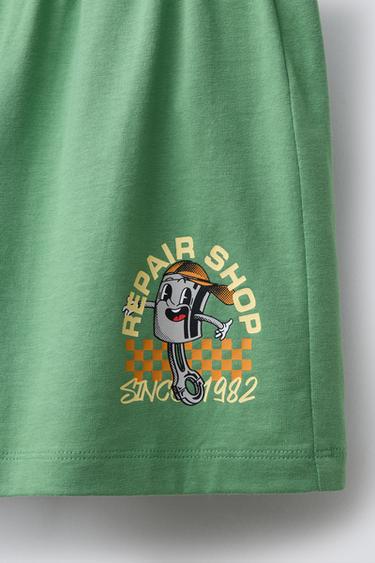6-14 YEARS/ PRINTED PYJAMAS - Lime by Zara - Image 6