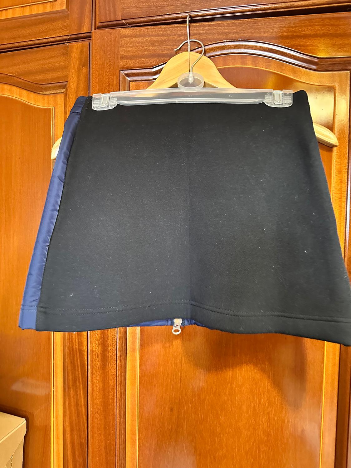 CONTRAST NYLON MINI SKIRT - Image 5
