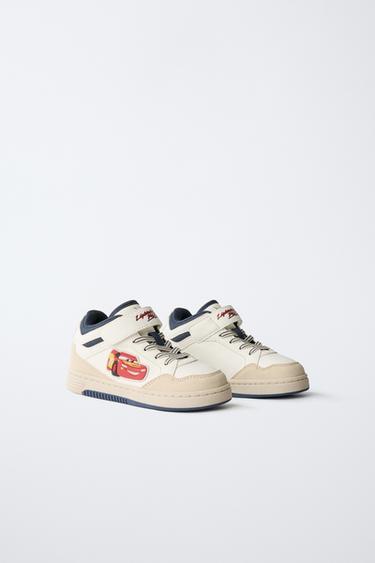 CARS LIGHTNING MCQUEEN © DISNEY HIGH-TOP SNEAKERS - White by Zara