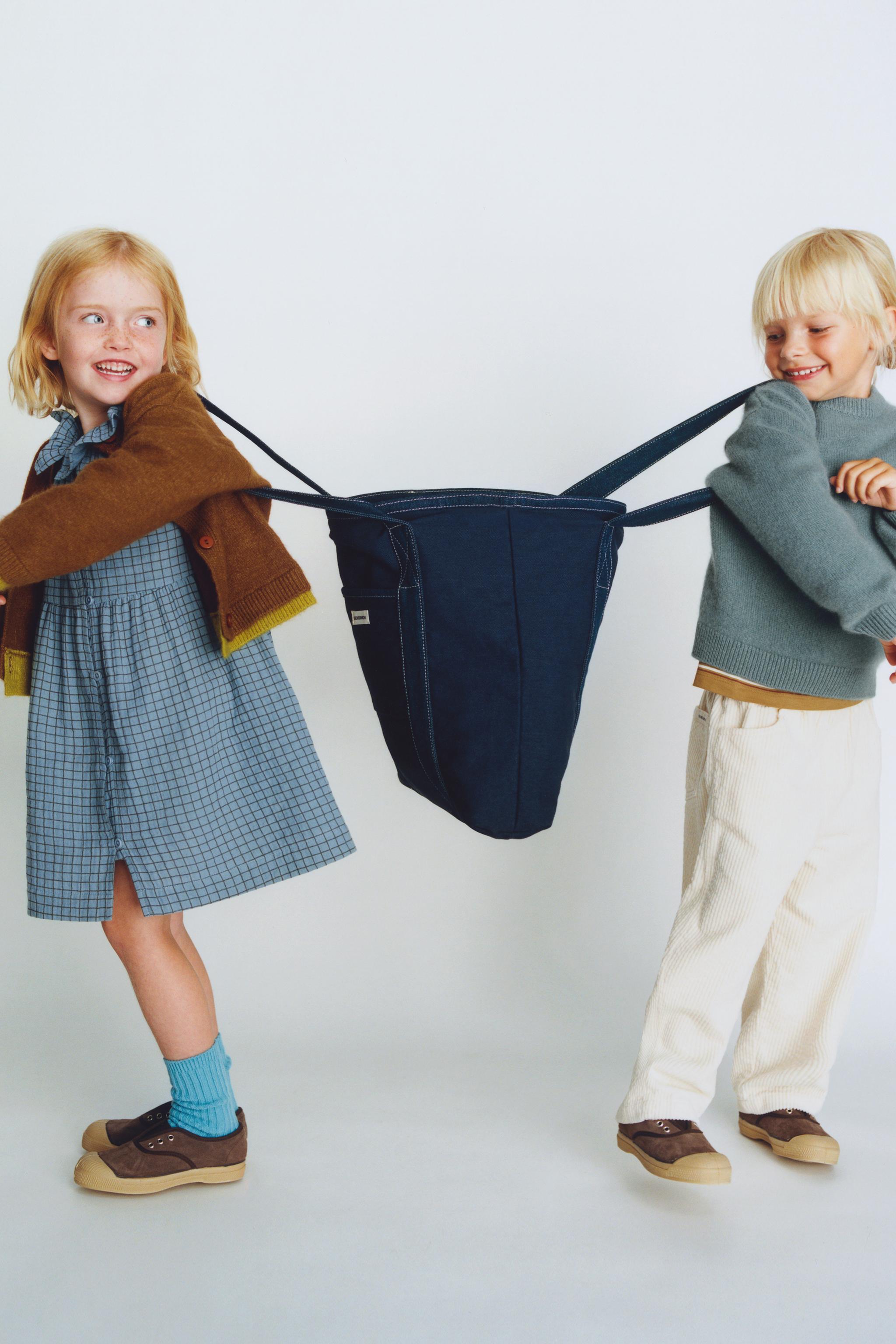 TEXTURED PLAID DRESS BENSIMON ® X ZARA