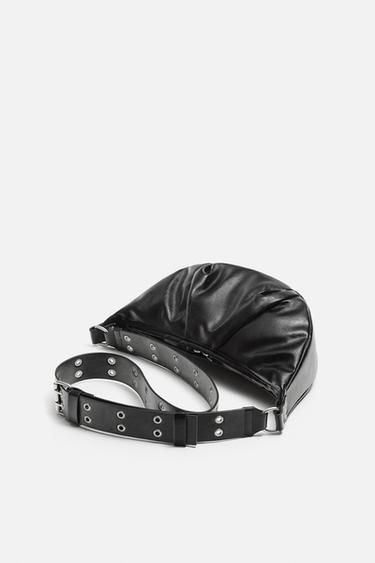 SAC BANDOULIÈRE OVALE - Noir de Zara - Image 3