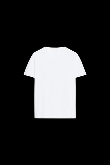 FADED SHORT SLEEVE T-SHIRT - White by Zara - Image 0