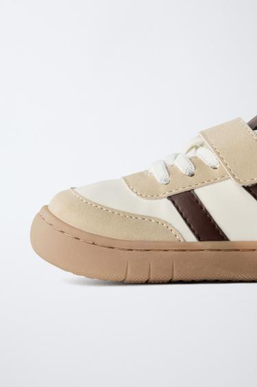 TENNIS RÉTRO BAREFOOT - Blanc de Zara - Image 4