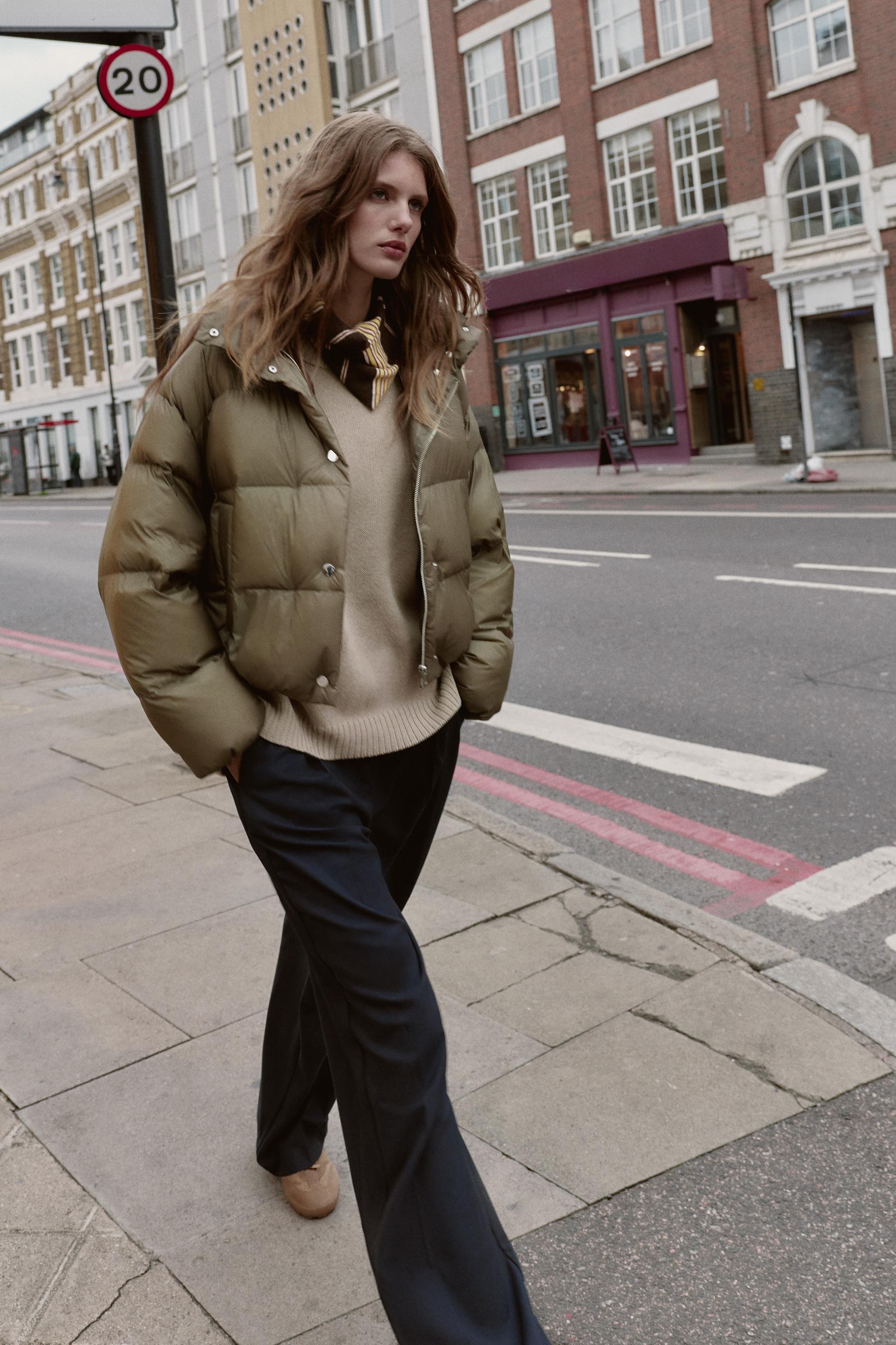 ZARA × And Wander　ダウン　SHORT PAFFER COAT ZARA × And Wander SHORT PAFFER COAT - メルカリ