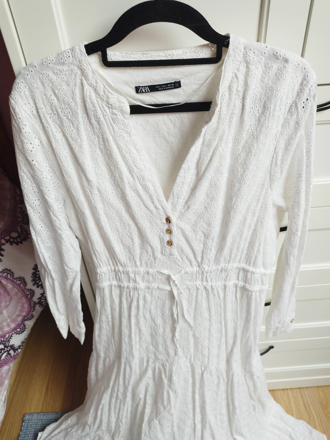 DRESS WITH CUTWORK EMBROIDERY - Image 2