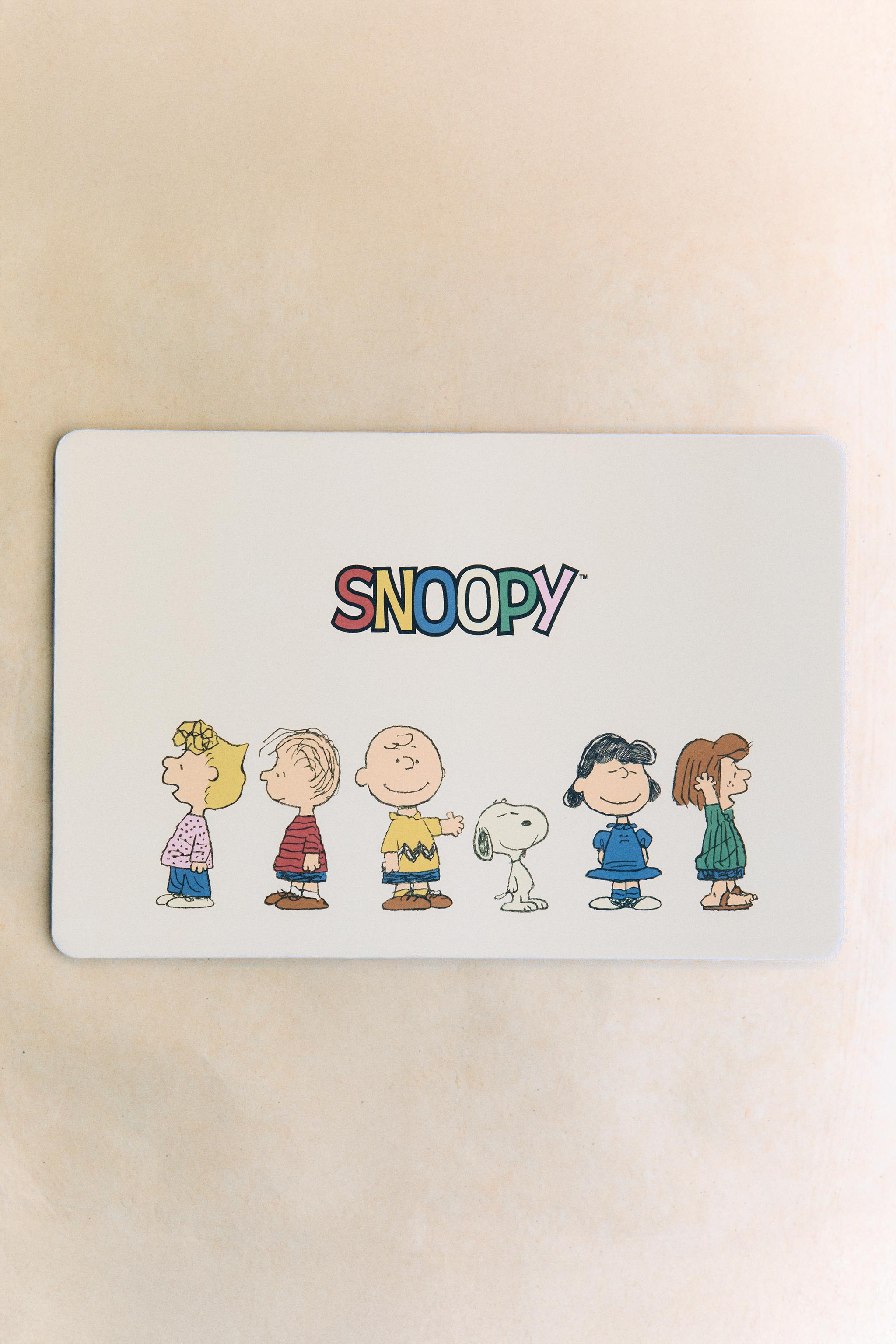 ZARA  スヌーピー 4点セット CHILDREN'S PEANUTS™ PLACEMAT - Multicolored | ZARA Canada