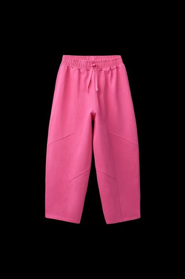 PLUDERHOSE AUS FELPA - Pink von Zara - Bild 0