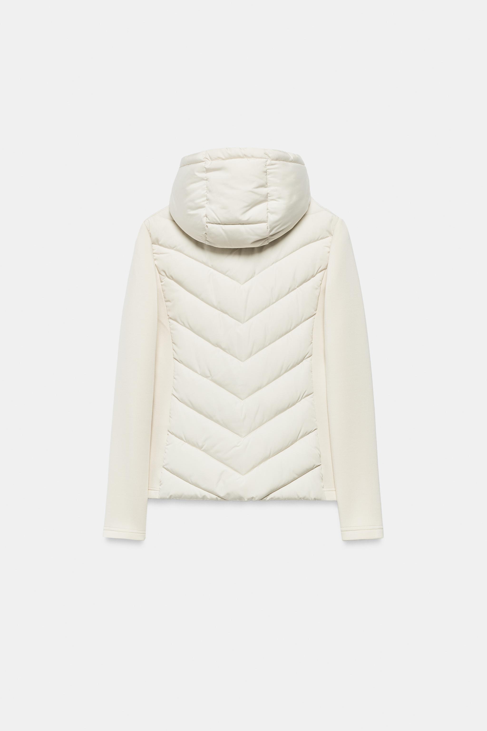 COMBINATION HOODED PUFFER JACKET