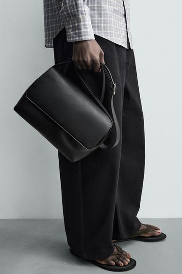 SAC BANDOULIÈRE À RABAT - Noir de Zara - Image 2